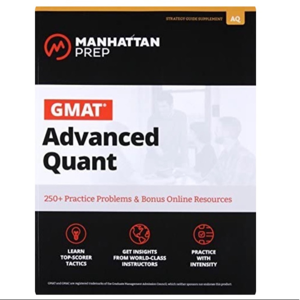 New Manhattan Prep GMAT Advanced Quant Prep Book